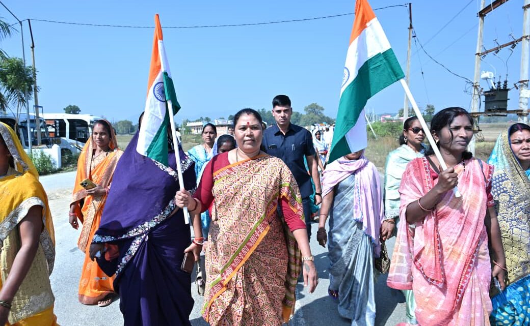 लौहपुरुष सरदार वल्लभभाई पटेल की 150वीं जयंती पर जिले में हुआ यूनिटी मार्च का भव्य आयोजन