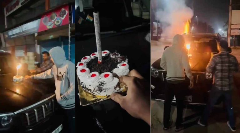 बर्थडे के चक्कर में BMO की छुट्टी, बीच सड़क पर कार रोककर काटा केक, बीएमओ पर हुई कार्रवाई, पहले FIR भी…