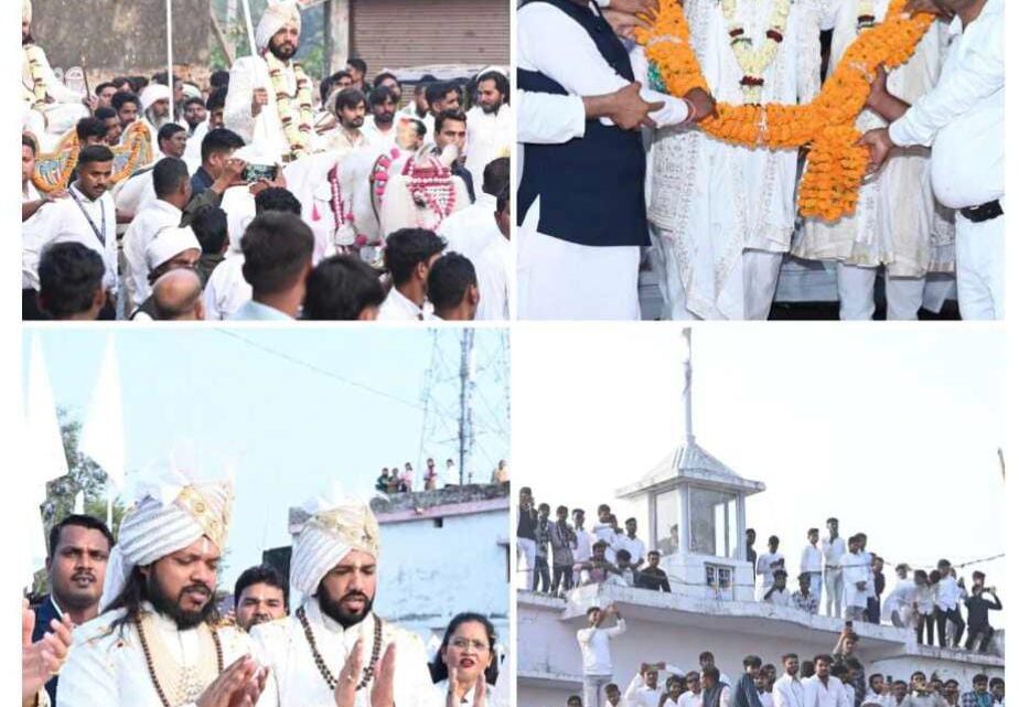 मुंगेली में गुरु ज्ञान प्रकाश पर्व की भव्य शुरुआत गुरु बालदास साहेब के सानिध्य में प्रदेश स्तरीय सतनाम शोभायात्रा का दिव्य शंखनाद