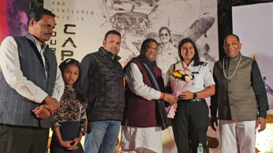 सक्ती की बेटी कैप्टन आस्था अग्रवाल का भव्य स्वागत, नगरवासियों ने किया भव्य स्वागत