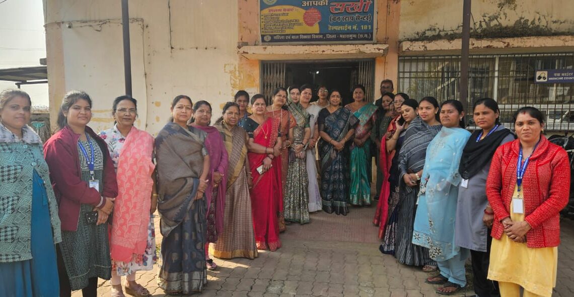 छत्तीसगढ़ राज्य महिला आयोग की सदस्य श्रीमती लक्ष्मी वर्मा ने किया सखी वन स्टॉप सेंटर का निरीक्षण
