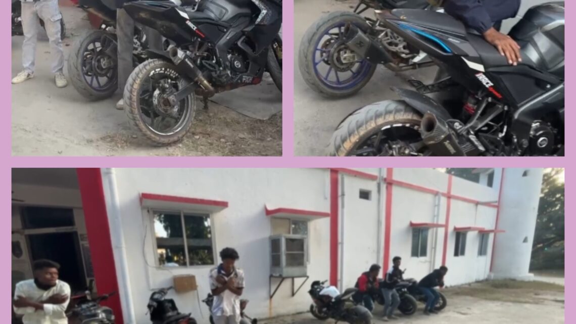 ट्रैफिक नियमों की लेकर जशपुर पुलिस सख्त, नियमों के उल्लंघन पर पुलिस कर रही है कार्यवाही