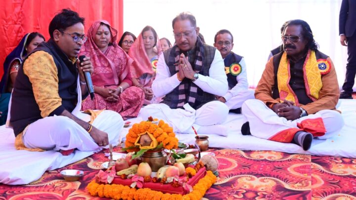 मुख्यमंत्री विष्णुदेव साय ने 40.25 करोड़ रूपए लागत के 18 विकासकार्यों का किया लोकार्पण और भूमिपूजन