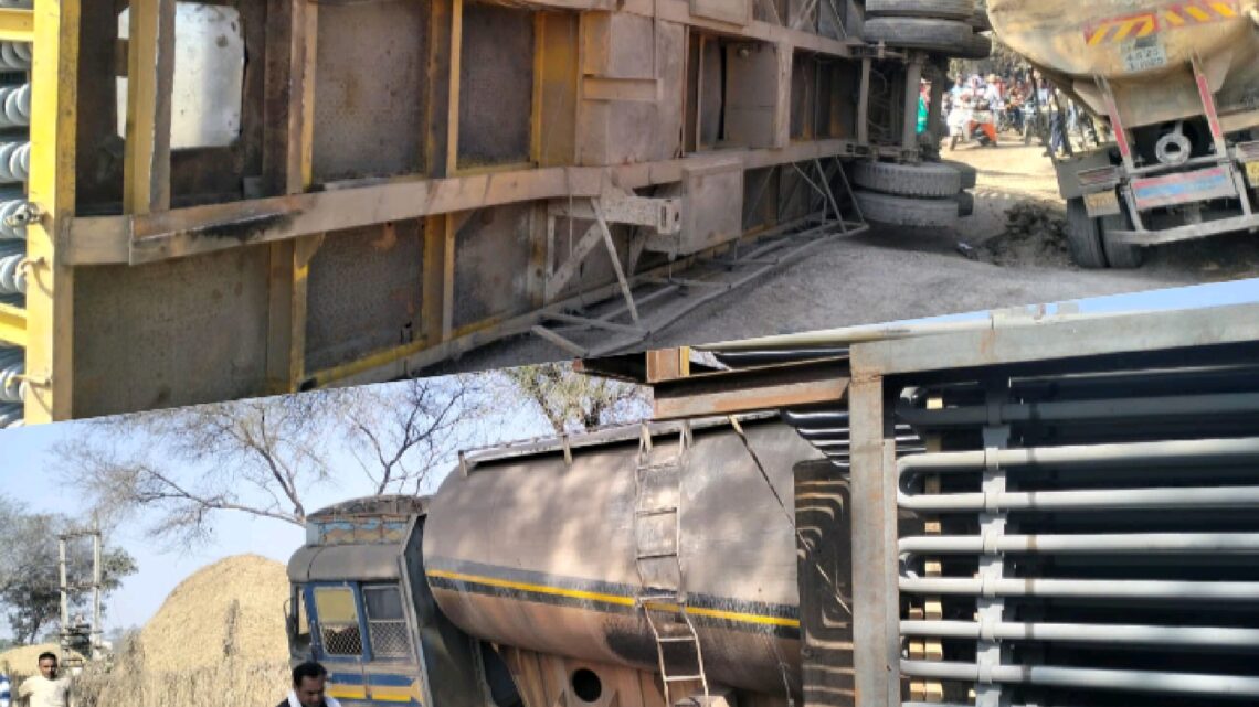 बिर्रा घिवरा हसौद डभरा मार्ग पर रोज हो रही है ऐसी घटनाएं विभाग की निष्क्रियता उजागर