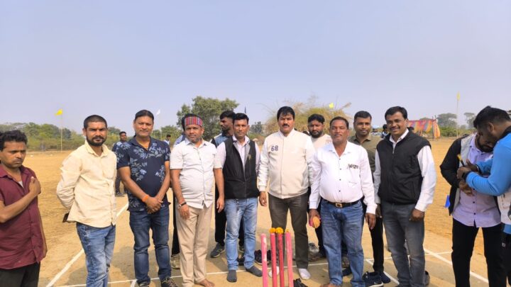 लगतार चौथे वर्ष राज्यस्तरीय पंचायत क्रिकेट टूर्नामेंट का आज सफल आयोजन