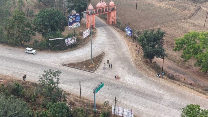 राष्ट्रीय राजमार्ग NH-43 पर चिन्हांकित दुर्घटनाजन्य स्थलों का ड्रोन आधारित तकनीकी निरीक्षण, त्वरित सुधारात्मक कार्यों हेतु निर्देश जारी