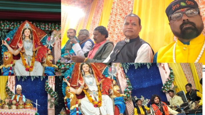 देवांगन समाज की कुलदेवी परमेश्वरी महापुराण में निकली दीपचंद की बारात