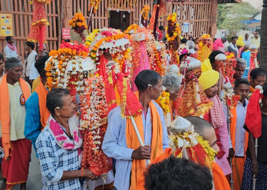 मां दंतेश्वरी मंदिर में फागुन मड़ई 2026 का भव्य आयोजन 22 फरवरी से 5 मार्च तक,  कार्यक्रम की शुरुआत 22 फरवरी को कलश स्थापना के साथ होगा