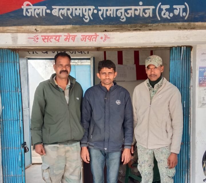 टुल्लू मोटर पंप चोरी का  आरोपी  24 घंटे में गिरफ्तार , भेजा गया जेल