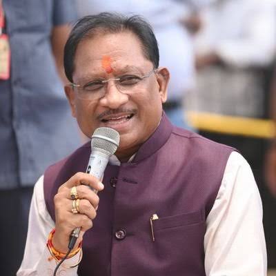 मुख्यमंत्री विष्णुदेव साय  बगिया पहुंचे,  हुआ आत्मीय आगमन