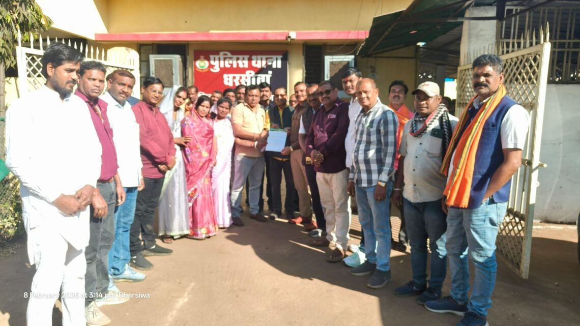 होटल ढाबा के खिलाफ भाजपा पदाधिकारीयो ने की शिकायत, जल्द कार्यवाही की मांग