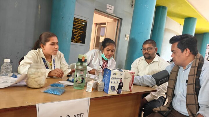 प्रेस क्लब में सदस्यों के लिए मेगा हेल्थ कैंप,आयुष्मान कार्ड बनाने की सुविधा भी