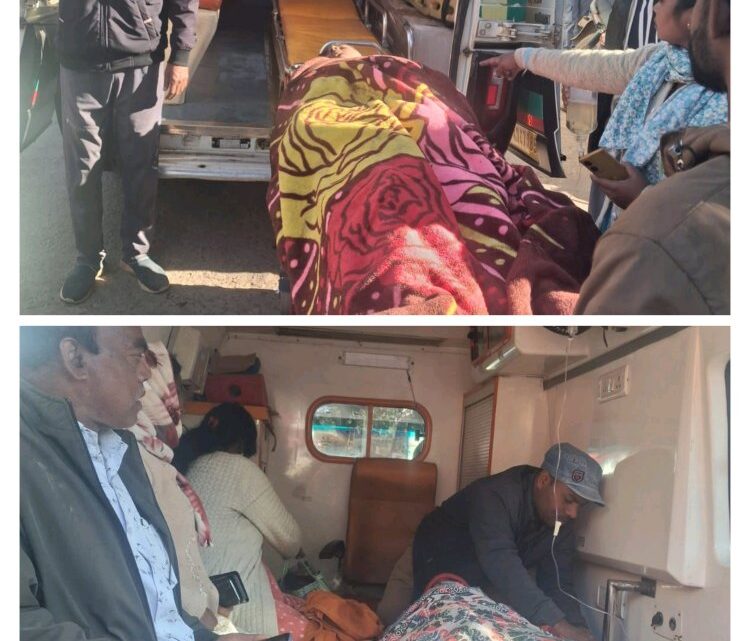 भीषण सड़क हादसा, स्कूटी-पिकअप की टक्कर में तीन किशोर गंभीर, बाहर रेफर