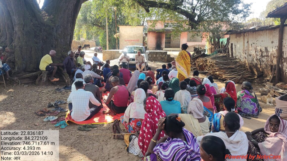 वनमंडल में अग्नि सुरक्षा हेतु जन जागरूकता अभियान संचालित